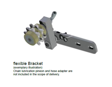 Flexible Bracket, Left (Axis M10)