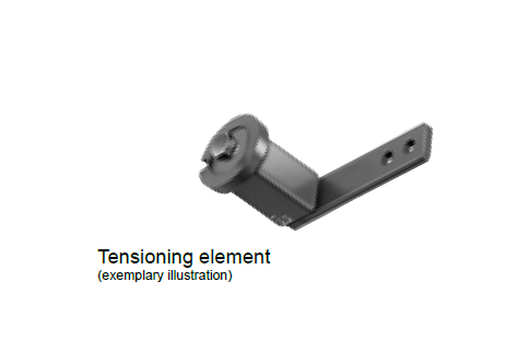 Tensioning Element Axis M16